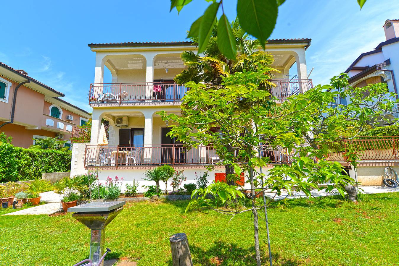 Ganze Wohnung, Ferienwohnung für 4 Personen mit Terrasse in Poreč, Grad Poreč