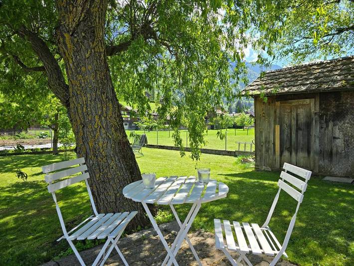 Gîte pour 5 personnes, avec terrasse et vue à Wimmis