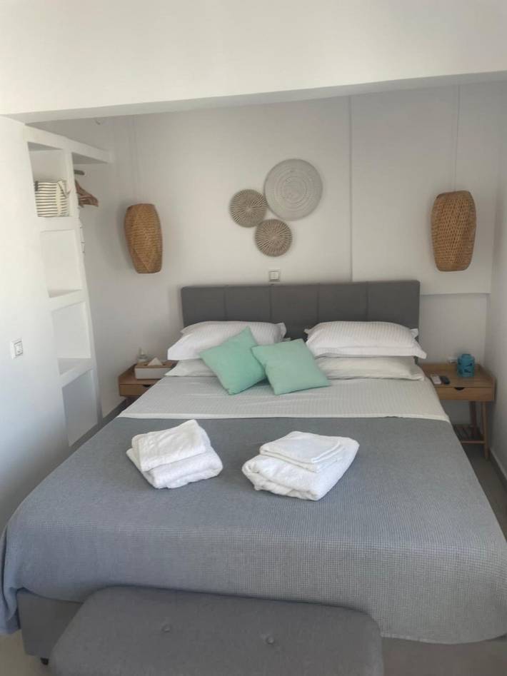 Gîte pour 3 personnes, avec balcon, animaux acceptés dans Kithnos Chora