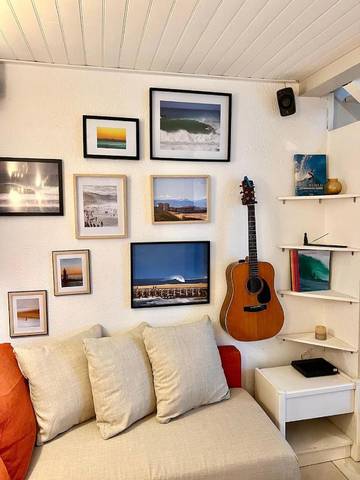 Location de vacances pour 4 personnes, avec terrasse dans Plage des Bourdaines