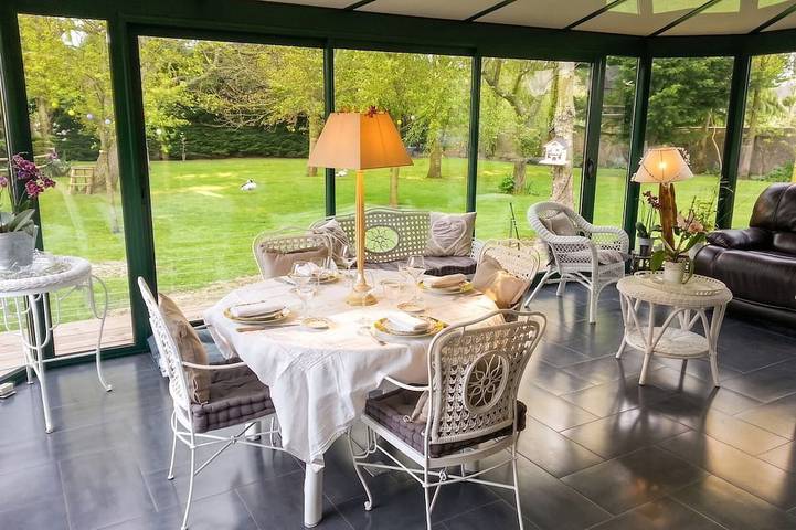 Location de vacances pour 12 personnes à Saint-Germain-du-Pert