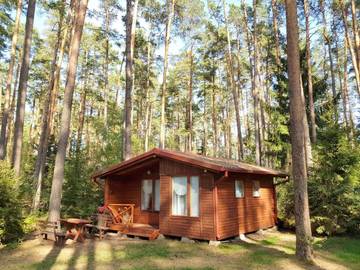 Ferienhaus für 4 Personen, mit Seeblick und Terrasse sowie Ausblick, mit Haustier in den Masuren
