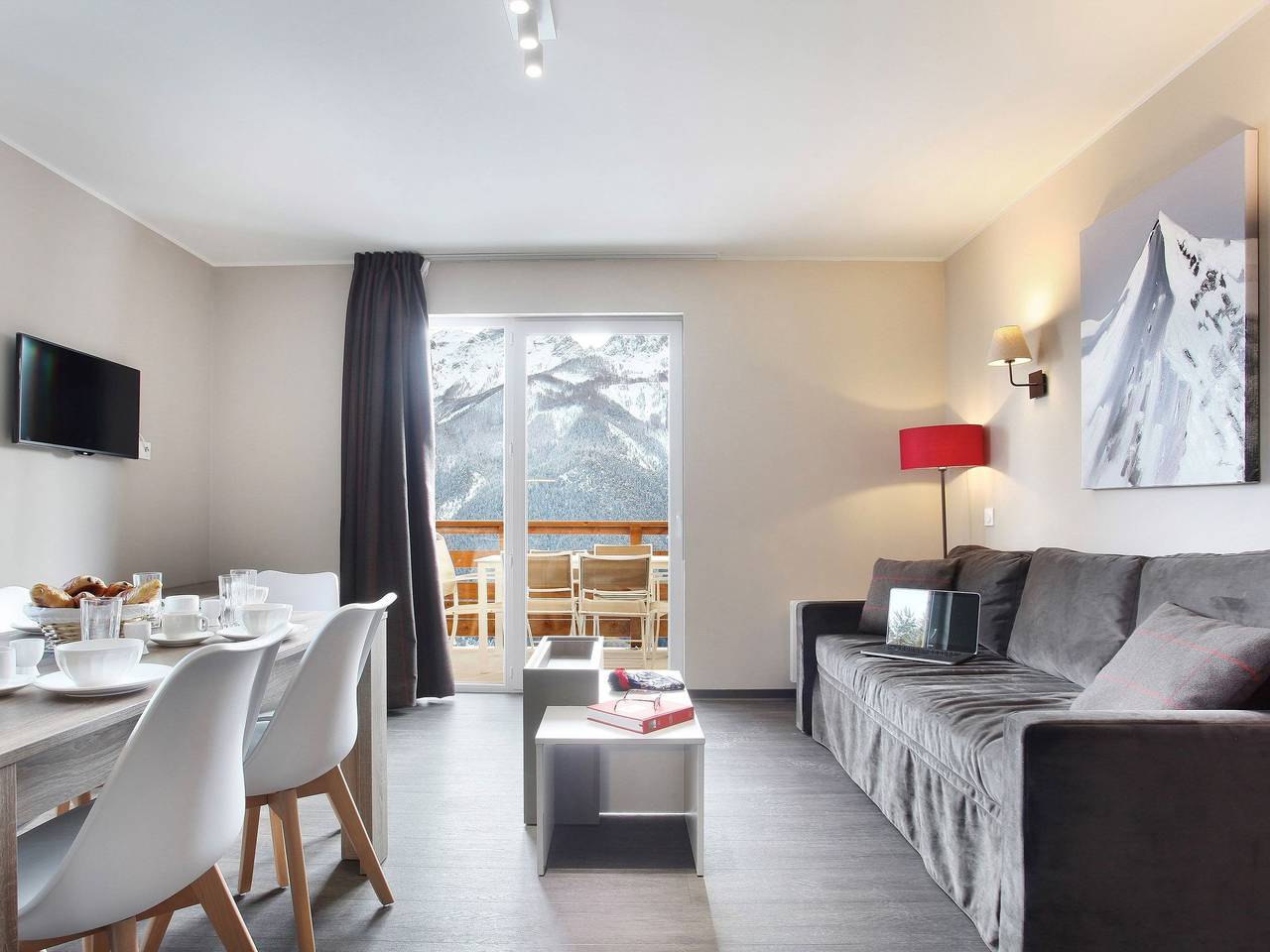Chalet en Praroustan con Vistas a Montañas in Pra-Loup, Uvernet-Fours