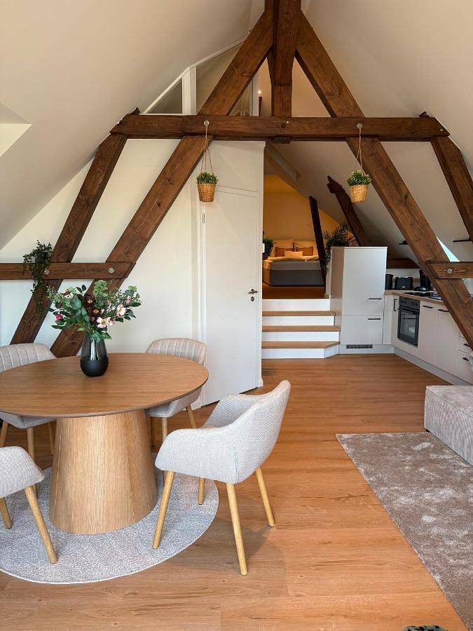 Ferienwohnung für 4 Personen, mit Balkon und Whirlpool sowie Terrasse und Garten in Wietzendorf