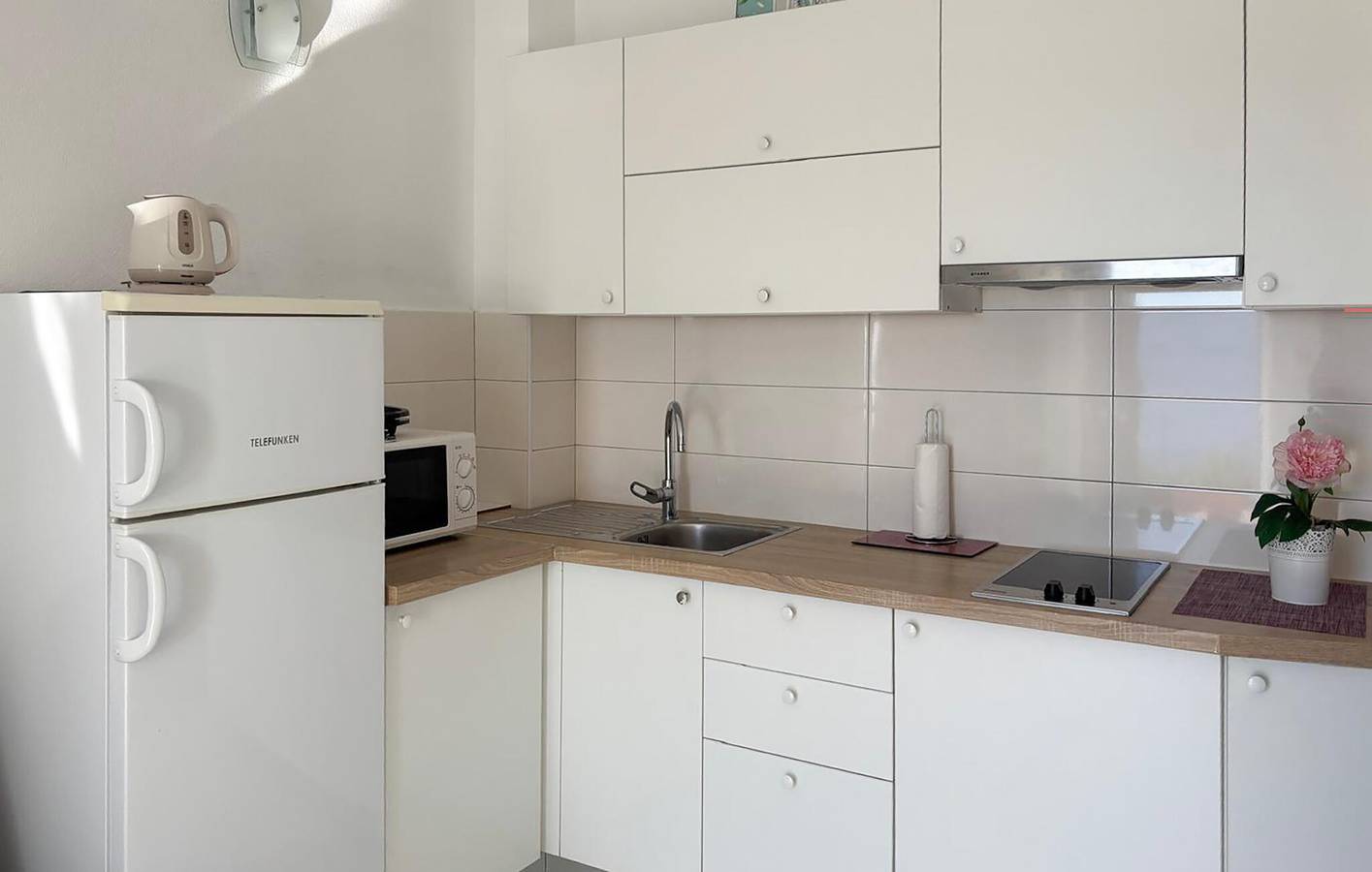Cały apartament wypoczynkowy, Apartament wakacyjny dla 2 osób z ogród in Podgora, Riwiera Makarska