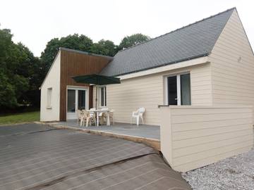Gîte pour 6 personnes, avec jardin à Mûr-de-Bretagne