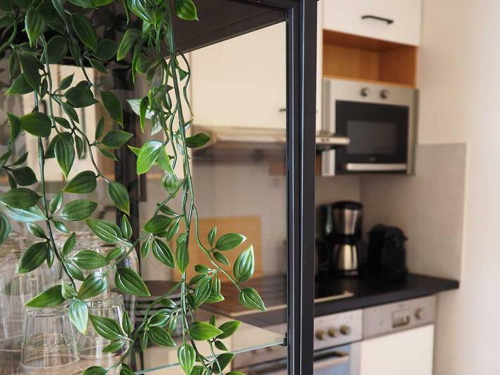 Ferienwohnung für 4 Personen, mit Terrasse und Garten sowie Seeblick und Ausblick in Karlshagen