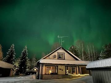 Ferienhaus für 8 Personen, mit Terrasse und Sauna sowie Garten in Lappland (Schweden)