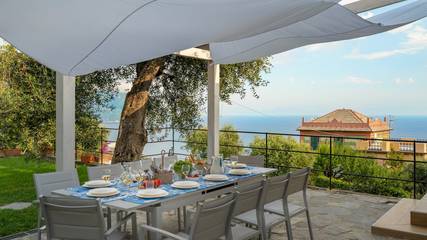 Villa per 12 Persone in Pieve Ligure, Provincia di Genova, Foto 2