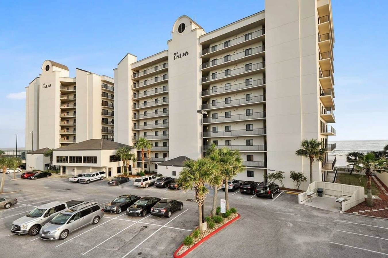 Ganze Wohnung, Palms 514- Beachfront condo 2 2 5th floor Beach Front sleeps 8 in Orange Beach, Baldwin County