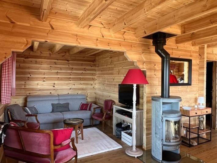 Gîte pour 8 personnes, avec terrasse ainsi que vue et jardin, animaux acceptés à Foncine-le-Haut - 4