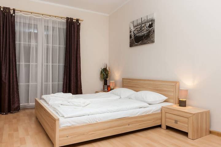 Studio für 2 Personen, mit Balkon/Terrasse, mit Haustier in Swinemünde