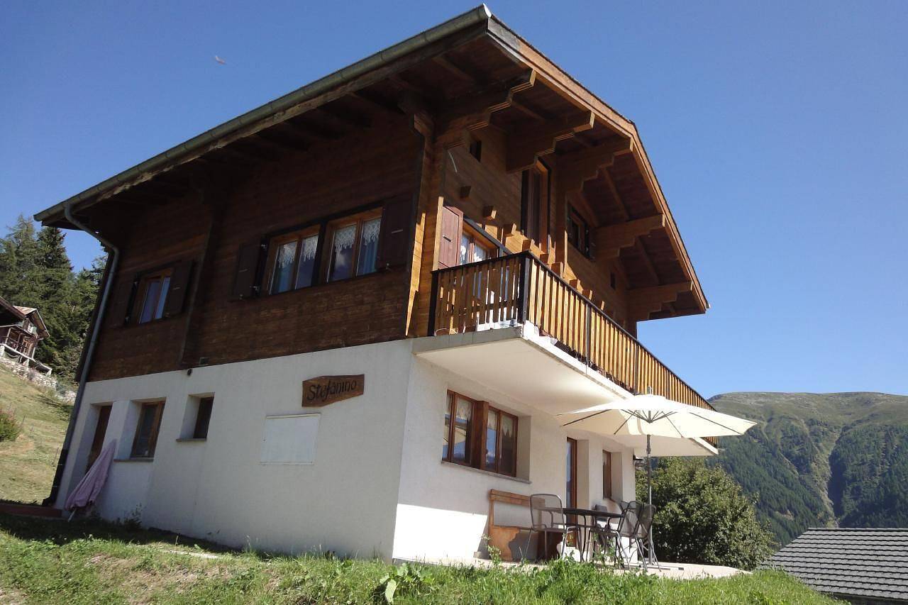 Ganze Ferienwohnung, Chalet Stefanino, 2 1/2 Zimmer in Bellwald, Goms