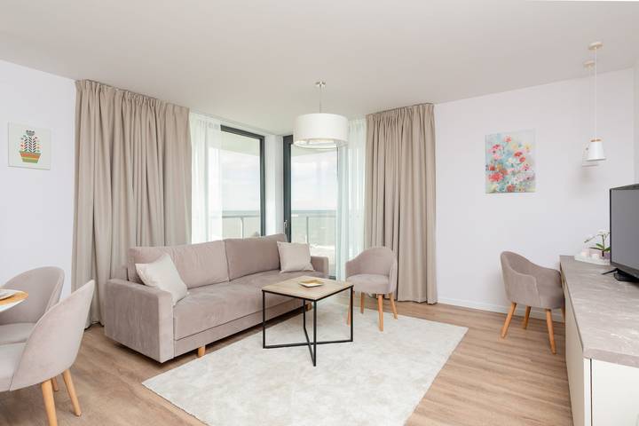 Ferienwohnung für 6 Personen, mit Garten in Mielno