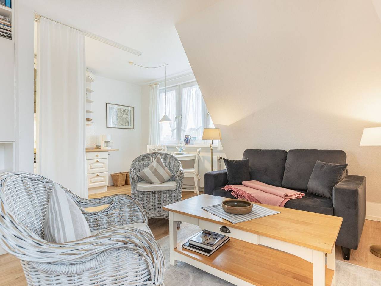 Ganze Ferienwohnung, Uaster Reeg Iii - Studio - Sehr gepflegte und geschmackvoll eingerichtete Ferienwohnungen in Archsum. in Sylt-Ost, Sylt (Gemeinde)