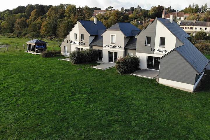 Location de vacances pour 4 personnes, avec jardin et jacuzzi à Grand-Laviers
