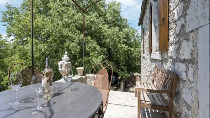 Location de vacances pour 12 personnes, avec jardin et piscine à Labeaume - 2