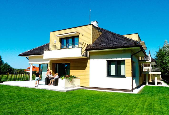 Ferienwohnung für 5 Personen, mit Garten in Grzybowo