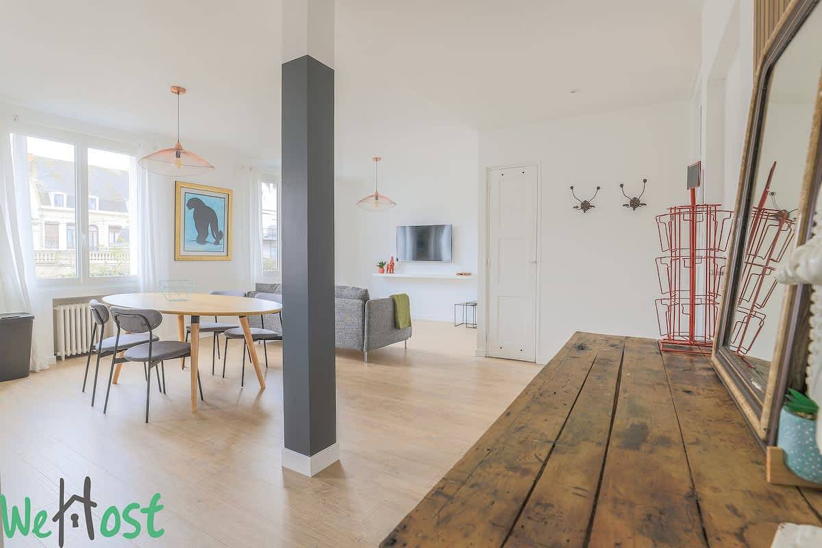 Entire apartment, Arrasgw Vieziers Les chambres de Romy, charmant T3 hyper centre in Arras, Arras region