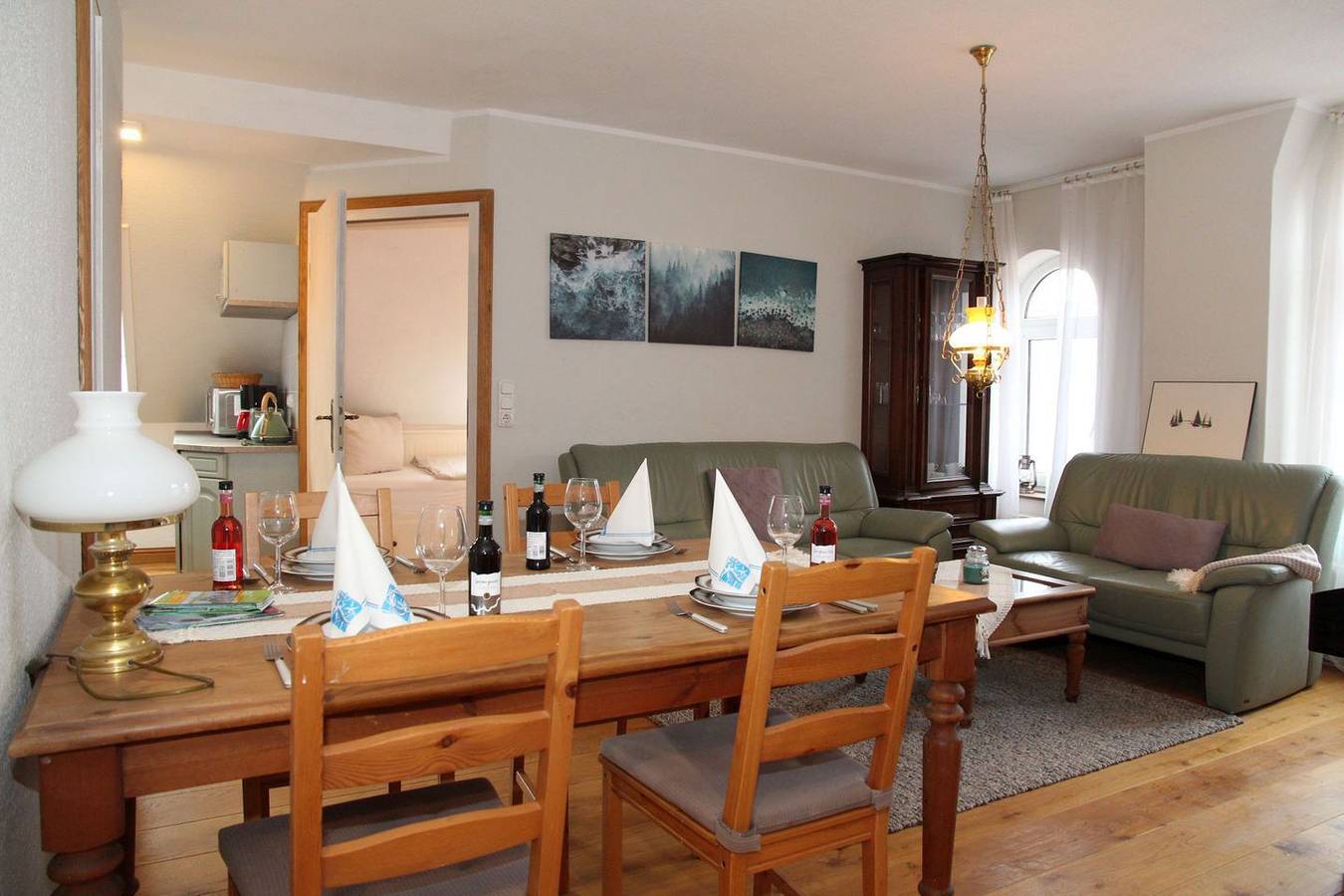 Ganze Wohnung, Ferienwohnung Oberdeck Steuerbord mit Hundeerlaubnis und Garten bei Greetsiel in Grimersum, Krummhörn