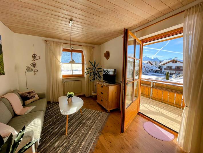 Ferienwohnung für 2 Personen, mit Balkon in Füssen - 4
