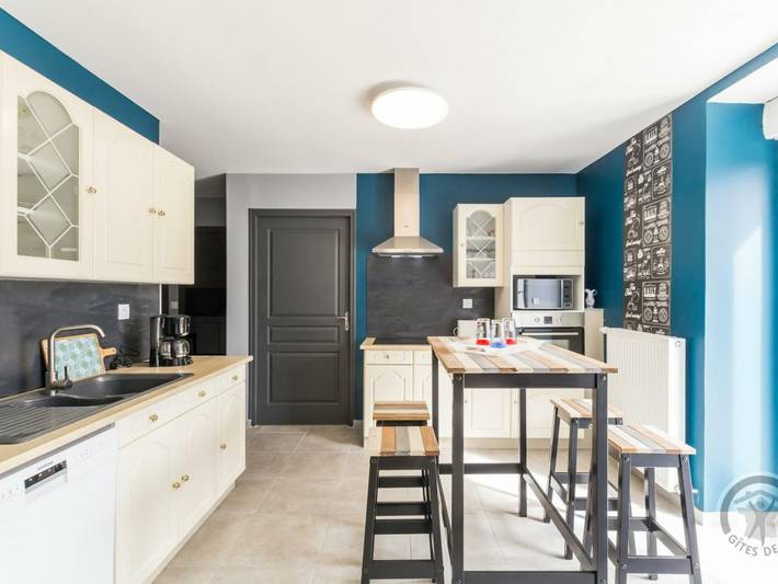 Gîte pour 6 personnes, avec jardin