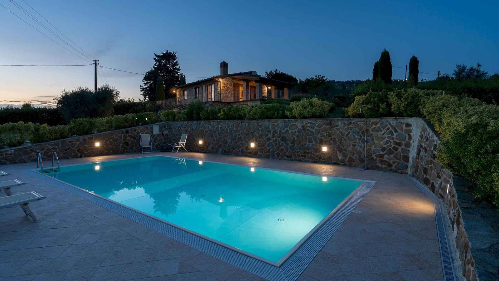 Villa mit privatem Pool und atemberaubender Aussicht  in Volterra Stadt, Volterra