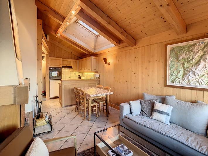 Gîte pour 6 personnes, avec balcon à Combloux - 3