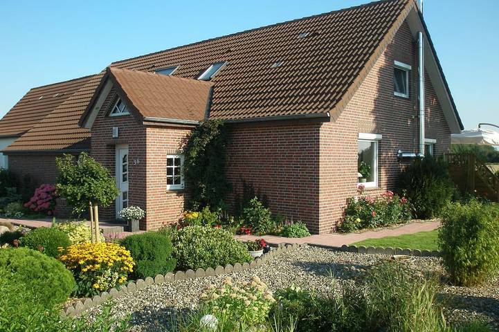 Ferienwohnung für 3 Personen, mit Terrasse und Garten in Minsen