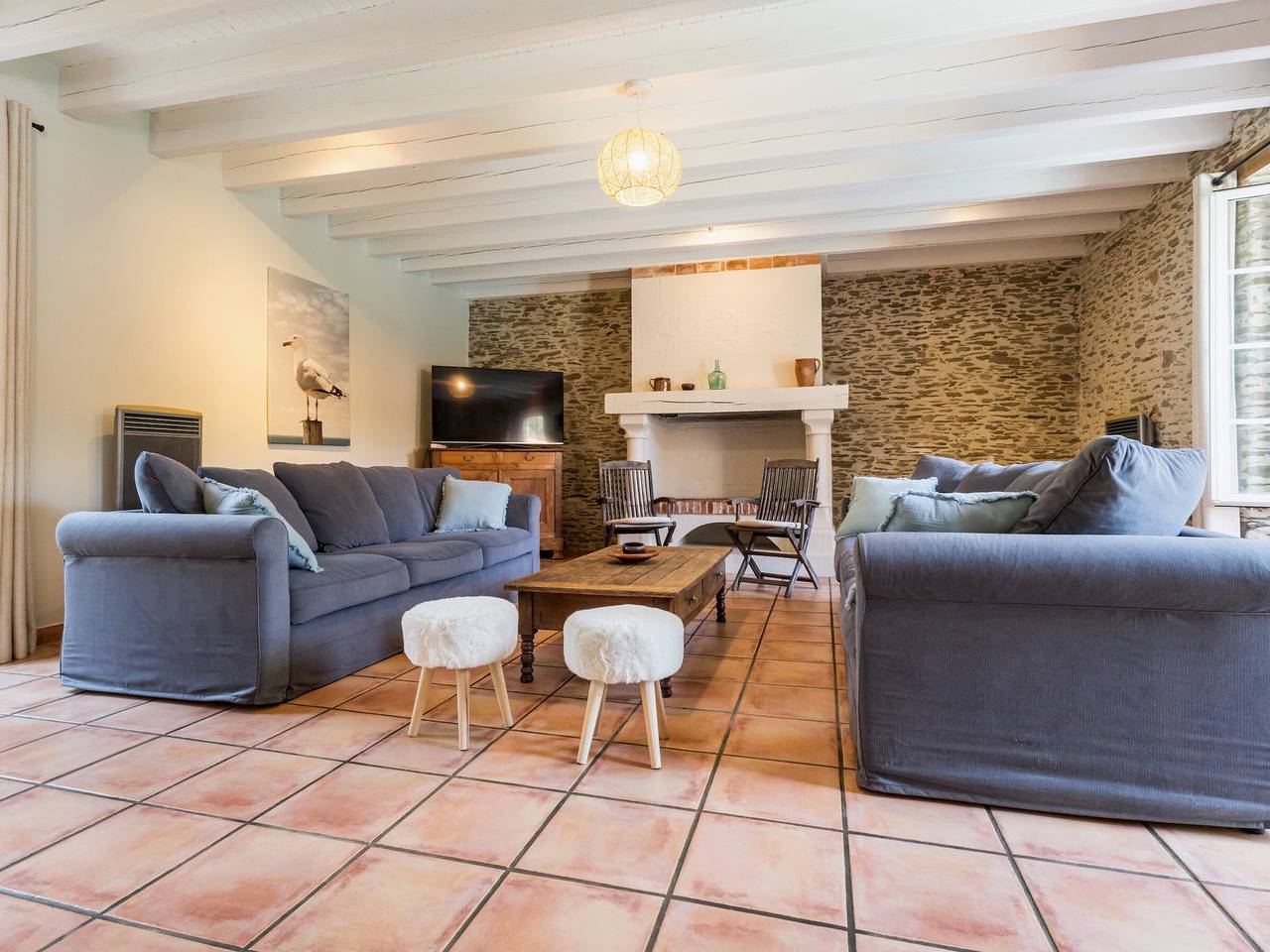 Maison avec piscine privée chauffée, proche plage à Pornic in Pornic, Côte de Jade