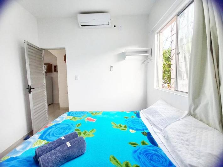 Casas e apartamentos de temporada para 4 pessoas, com vista, adaptado a crianças na Praia do Flamengo