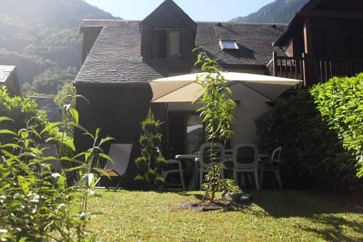 Chalet pour 5 personnes, avec jardin