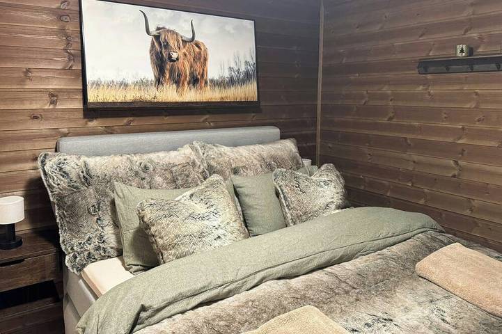 Berghütte mit Sauna und Aussicht in Gautefall in Drangedal