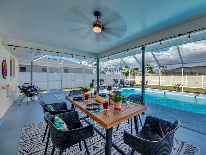 Villa in Cape Coral mit Schwimmbecken in Cape Coral, Southwest Florida
