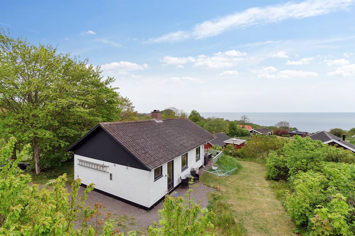 Pet friendly home in Hasle with outdoor swimming pool in Hasle, Bornholm