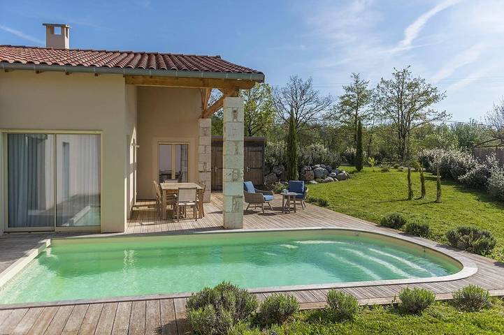 Villa pour 6 personnes, avec jardin et terrasse, animaux acceptés dans le Tarn