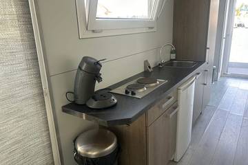 Hausboot für 4 Personen, mit Balkon am Ijsselmeer