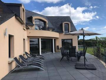 Maison De Vacances pour 12 Personnes dans Moëlan-sur-Mer, Région de Quimper, Photo 1