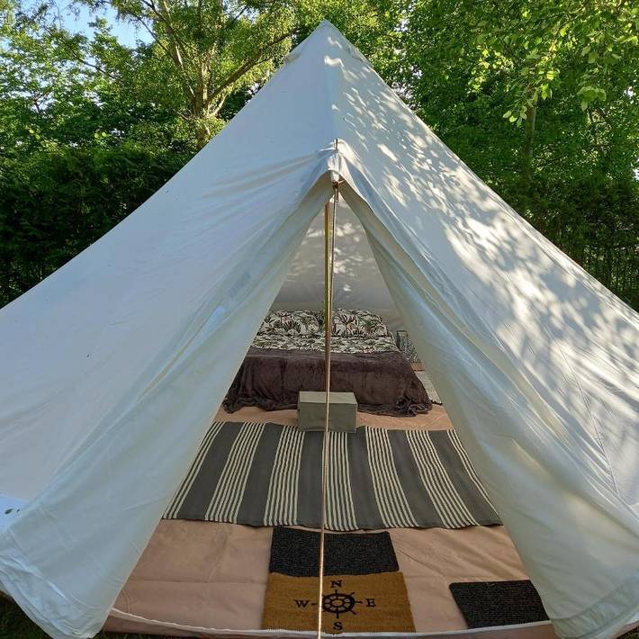 Camping für 4 Personen, mit Ausblick und Pool sowie Kinderpool und Garten, mit Haustier in Westpommern - 2