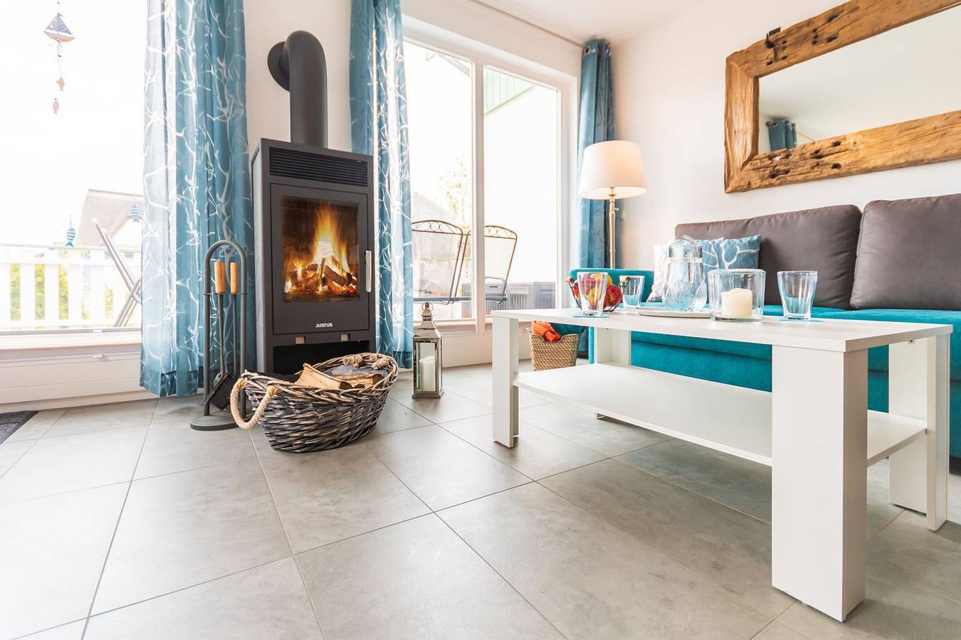 Gemütliches Ferienhaus in Strandnähe mit Infrarotkabine & Kamin in Breege, Rügen
