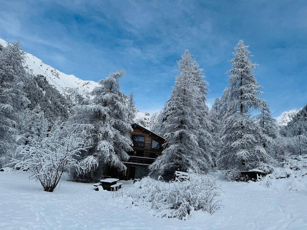 Chalet pour 6 Personnes dans Belvédère, Parc national du Mercantour
