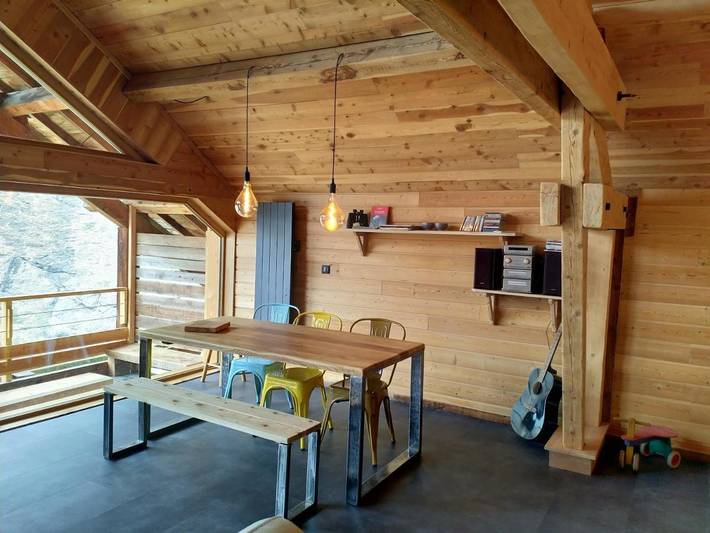 Gîte pour 7 personnes, avec terrasse et vue dans Parc naturel régional du Queyras - 4