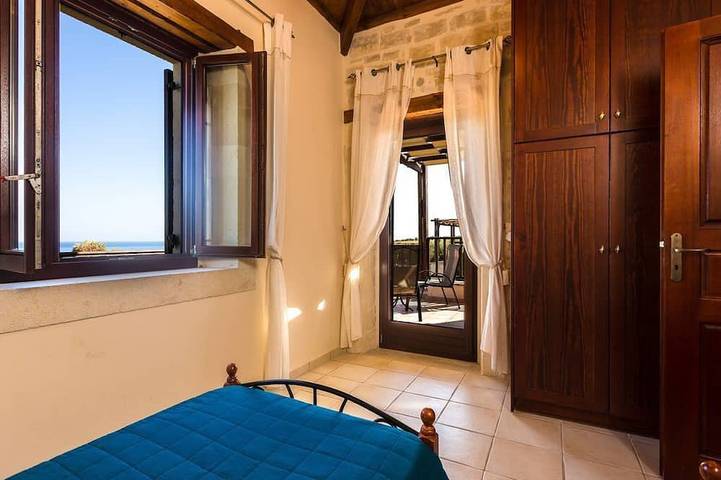 Sea view villa with private pool in Rethymno und Umgebung