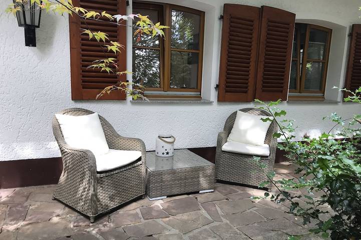 Ferienhaus für 4 Personen, mit Terrasse und Garten