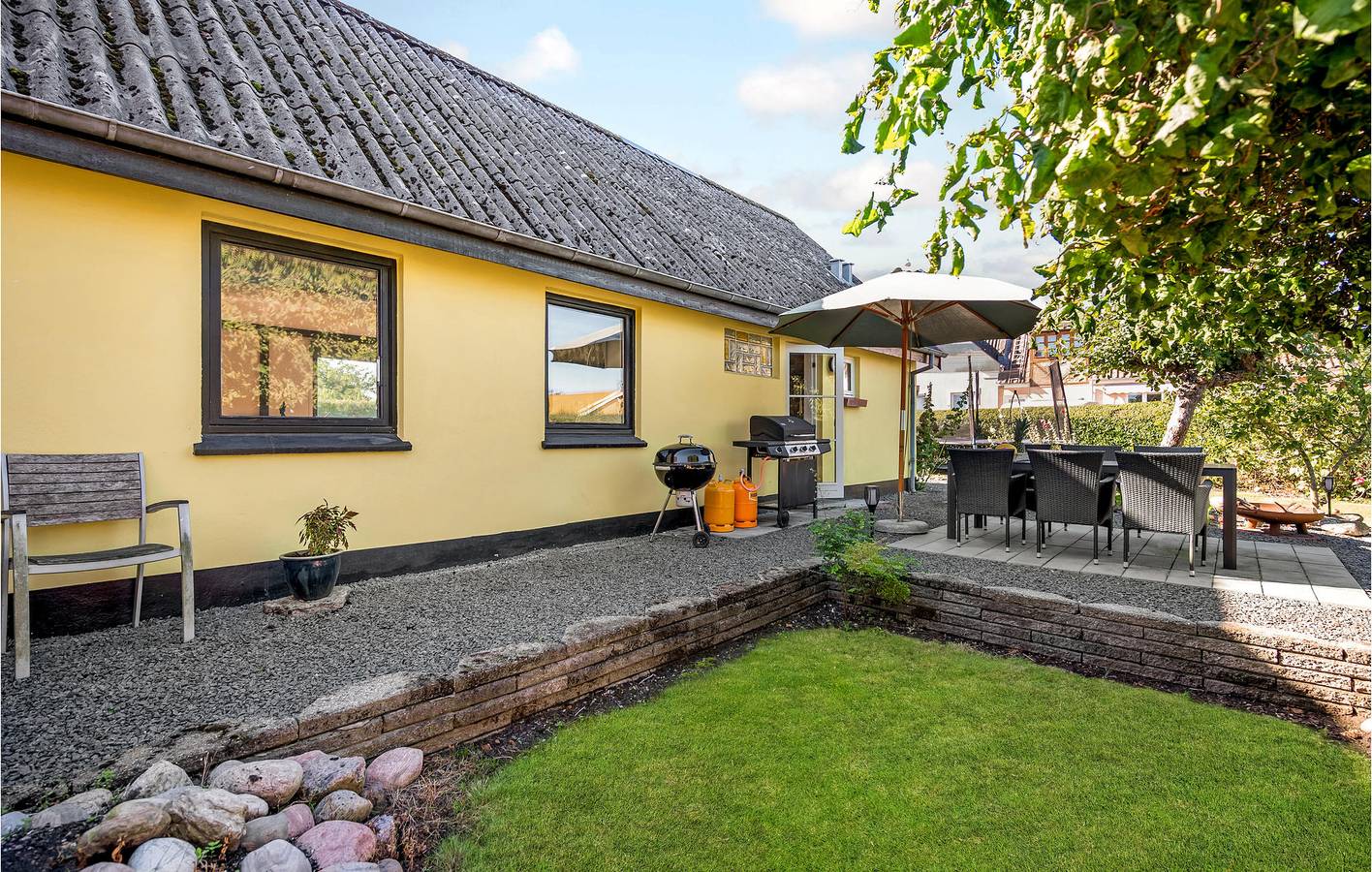 Ferienhaus für 6 Personen mit Garten in Djursland