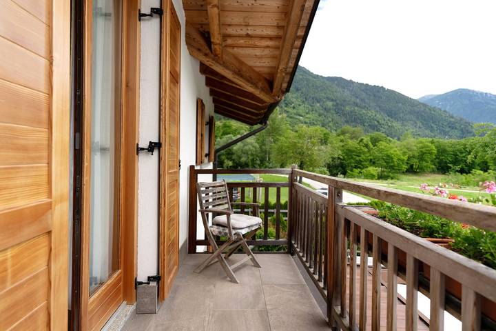Room 'Agritur Dalcastagnè Ranuncolo' with Mountain View, Shared Terrace and Wi-Fi in Torcegno, Valsugana