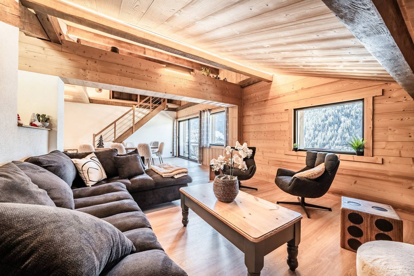Appartement entier, Appartement « Le Clos Savoyard » : vue montagne, jardin commun et Wi-Fi in Chatel, Les Portes du Soleil