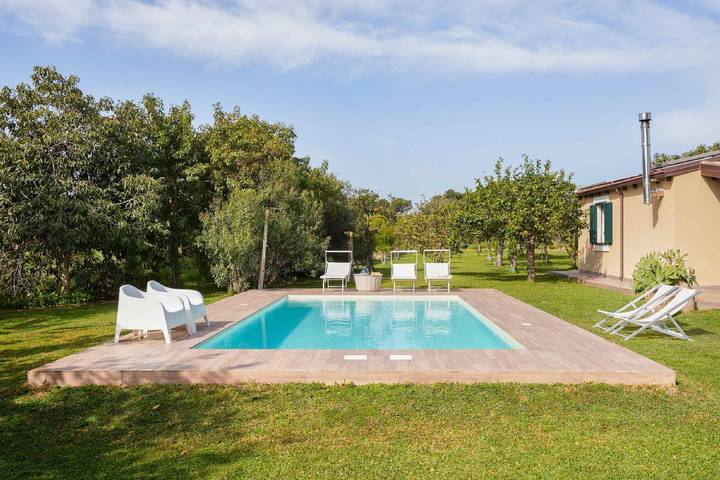 Giardino di Limoni eco friendly villa, pool in Lido di Noto, Région de Noto
