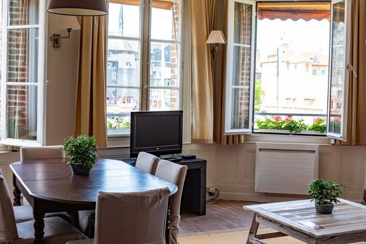 Gîte pour 4 personnes, avec vue et jardin dans Port De Honfleur - 4