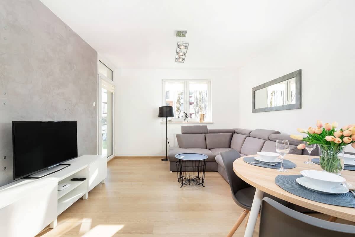 Entire apartment, Osiedle Polanki Prestige Apartment |Pool|Gym|Sauna in Kołobrzeg, Polish Baltic Sea